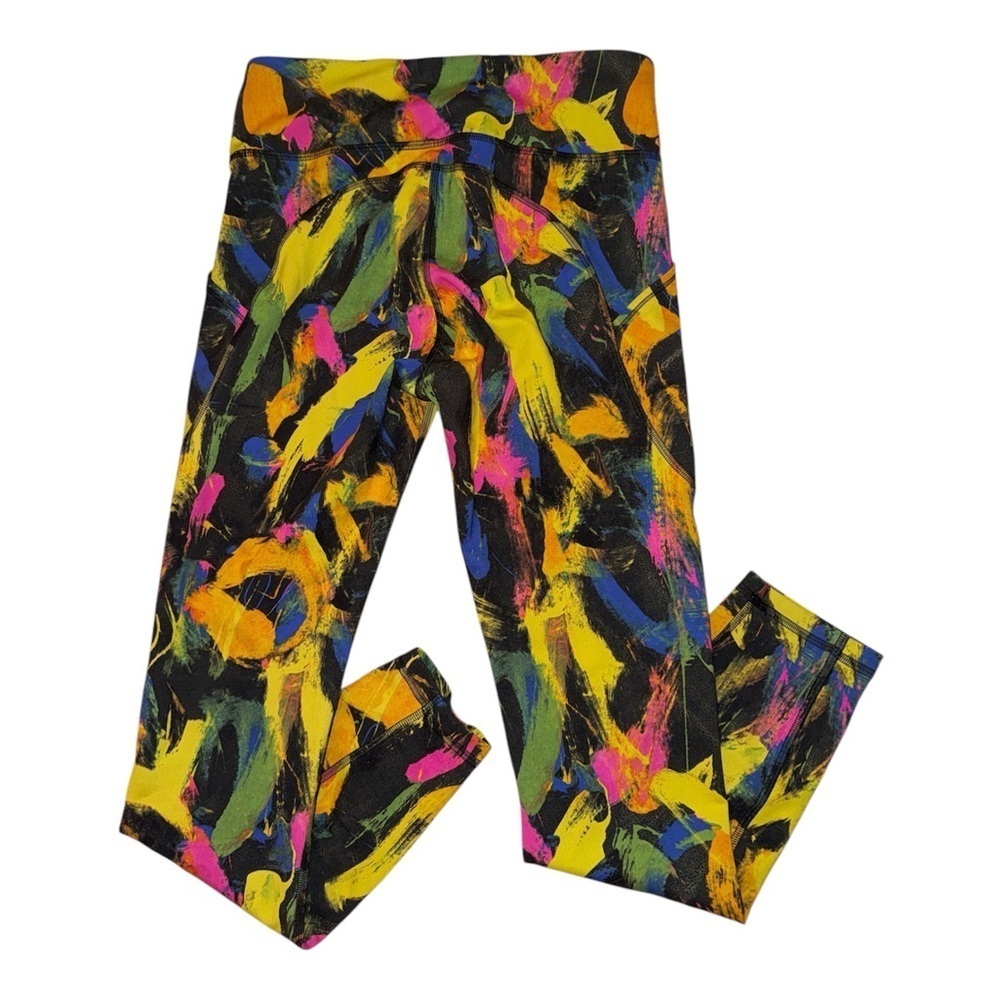 Lululemon Wunder Train High-Rise Crop 23" in Undertone Black Multi women’s 6 - Picture 6 of 9
